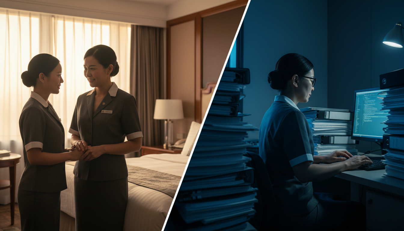 Marriott's AI Rollout Isn't About Guest Experience — It's About Making You Obsolete