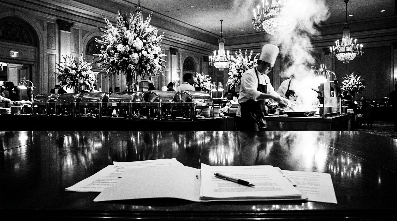 The Real Story Behind a Luxury Brunch Isn't the Buffet... It's the Bankruptcy