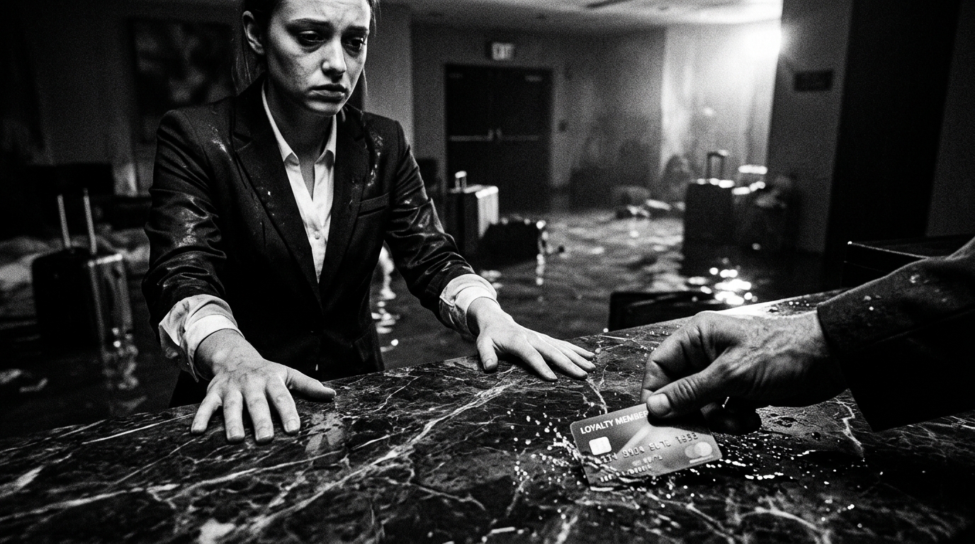 A Platinum Elite Guest Got Stranded in a Crisis Zone and Demanded Late Checkout. This Is the Whole Loyalty Problem in One Story.